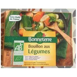 Bouillon aux legumes (6 cubes)