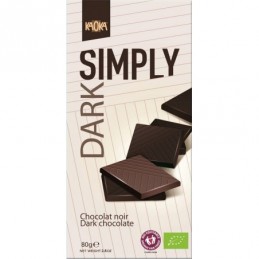 Simply noir. chocolat noir...