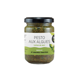 Pesto laitue basilic et graine